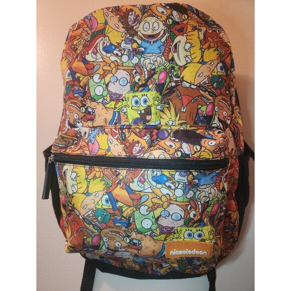 Nickelodeon 90s Characters Comic Backpack - Picture 2 of 4